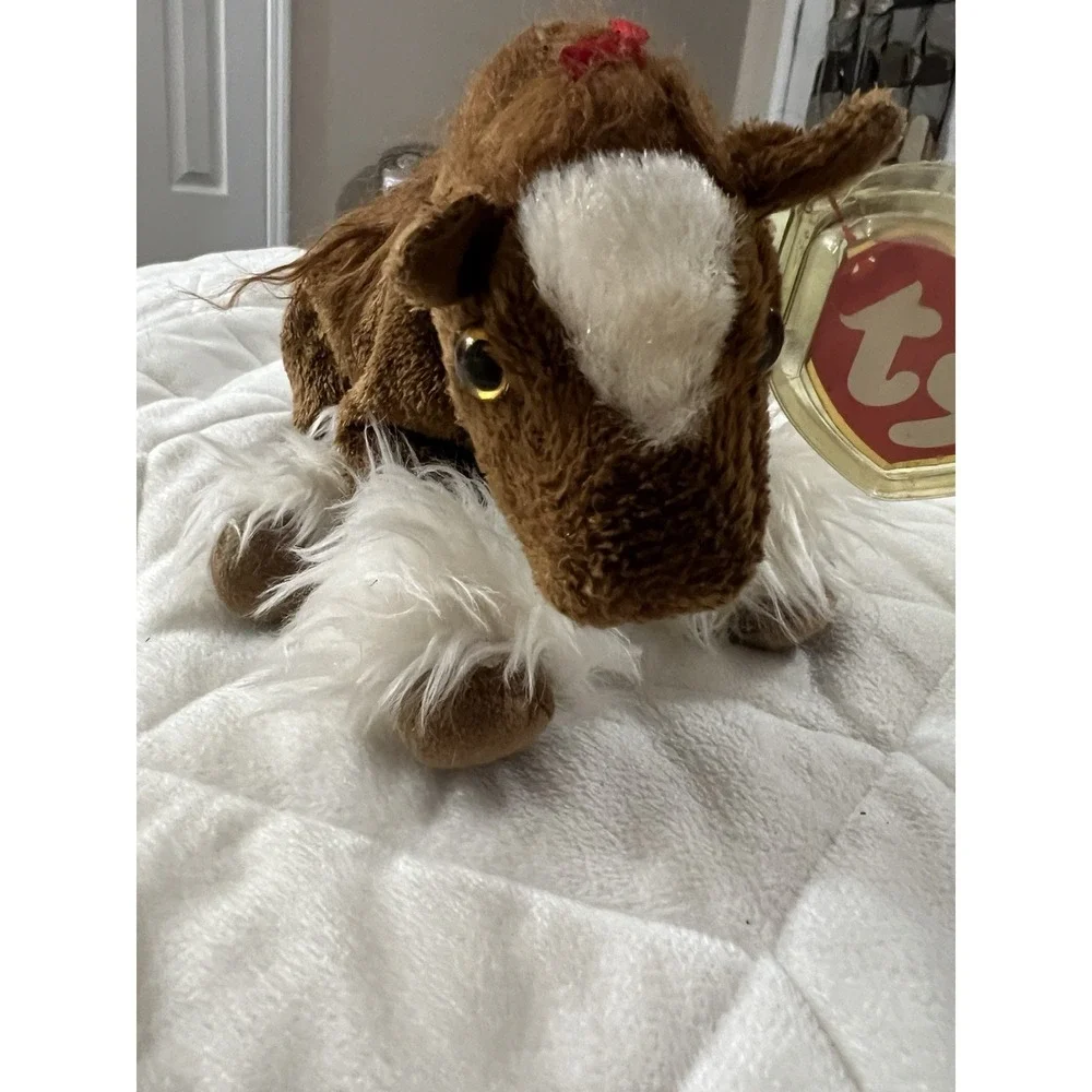 TY BEANIE BABY Hoofer the Clydesdale Horse, 2001, Rare, RETIRE, Mint condition